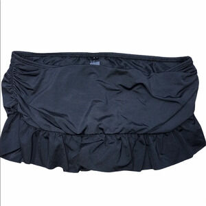 A.n.a size 8 black ruffle summer bikini bottoms